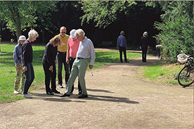 pétanque à Marienburg 2023 Juillet