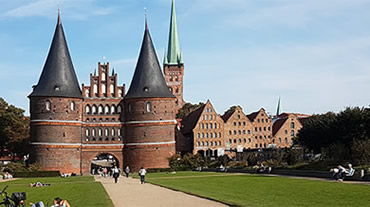 Holsten Tor à Luebeck